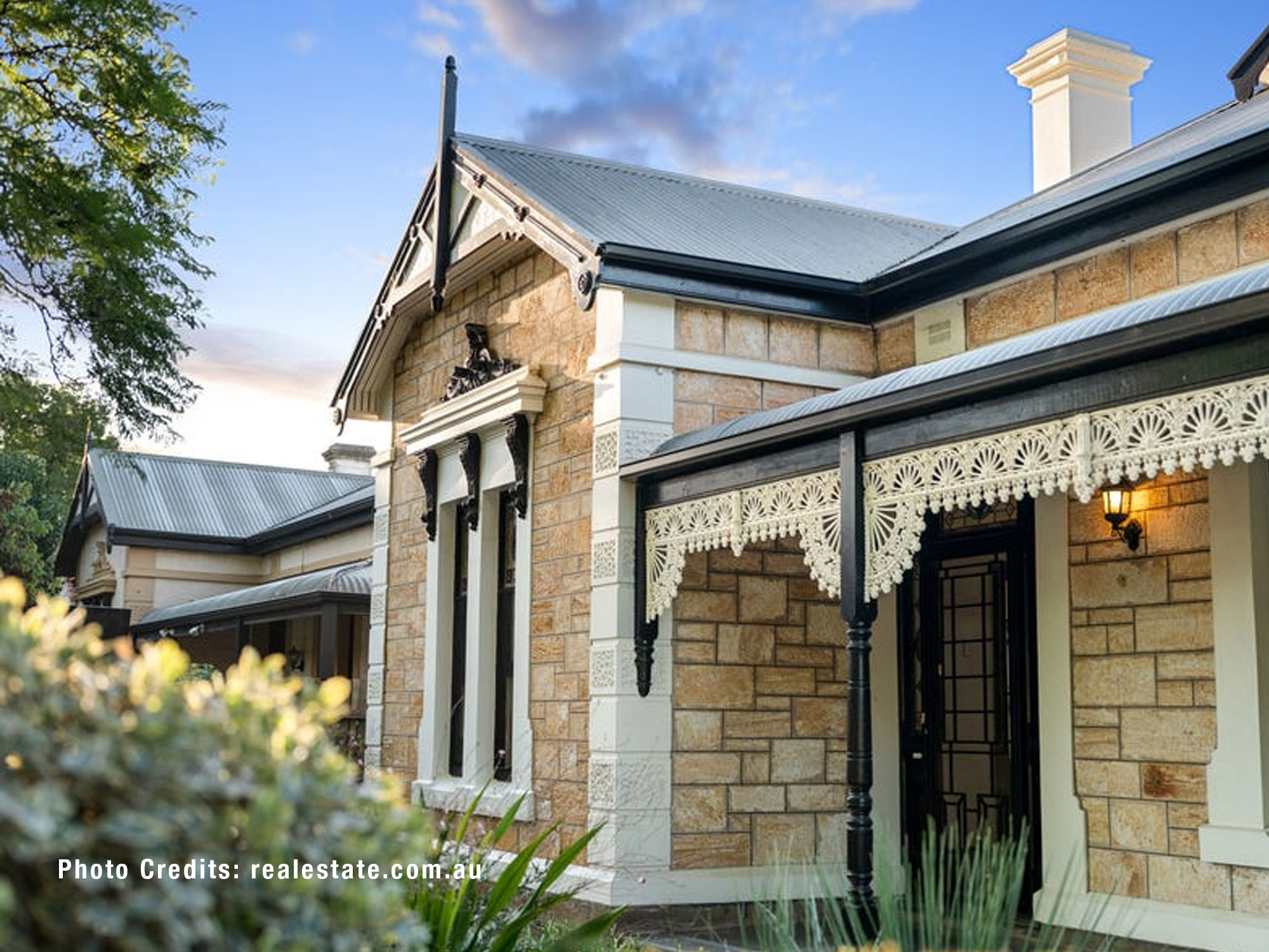 The enduring appeal of symmetrical stone villas in Malvern